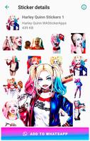 Harley Quinn Stickers Affiche