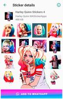 برنامه‌نما Harley Quinn Stickers عکس از صفحه