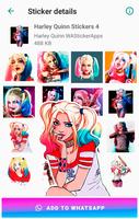 Harley Quinn Stickers capture d'écran 3