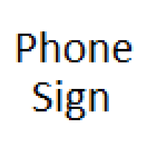 Icona PhoneSign