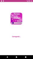Harpa para Mulher e Bíblia Sagrada Feminina Grátis الملصق