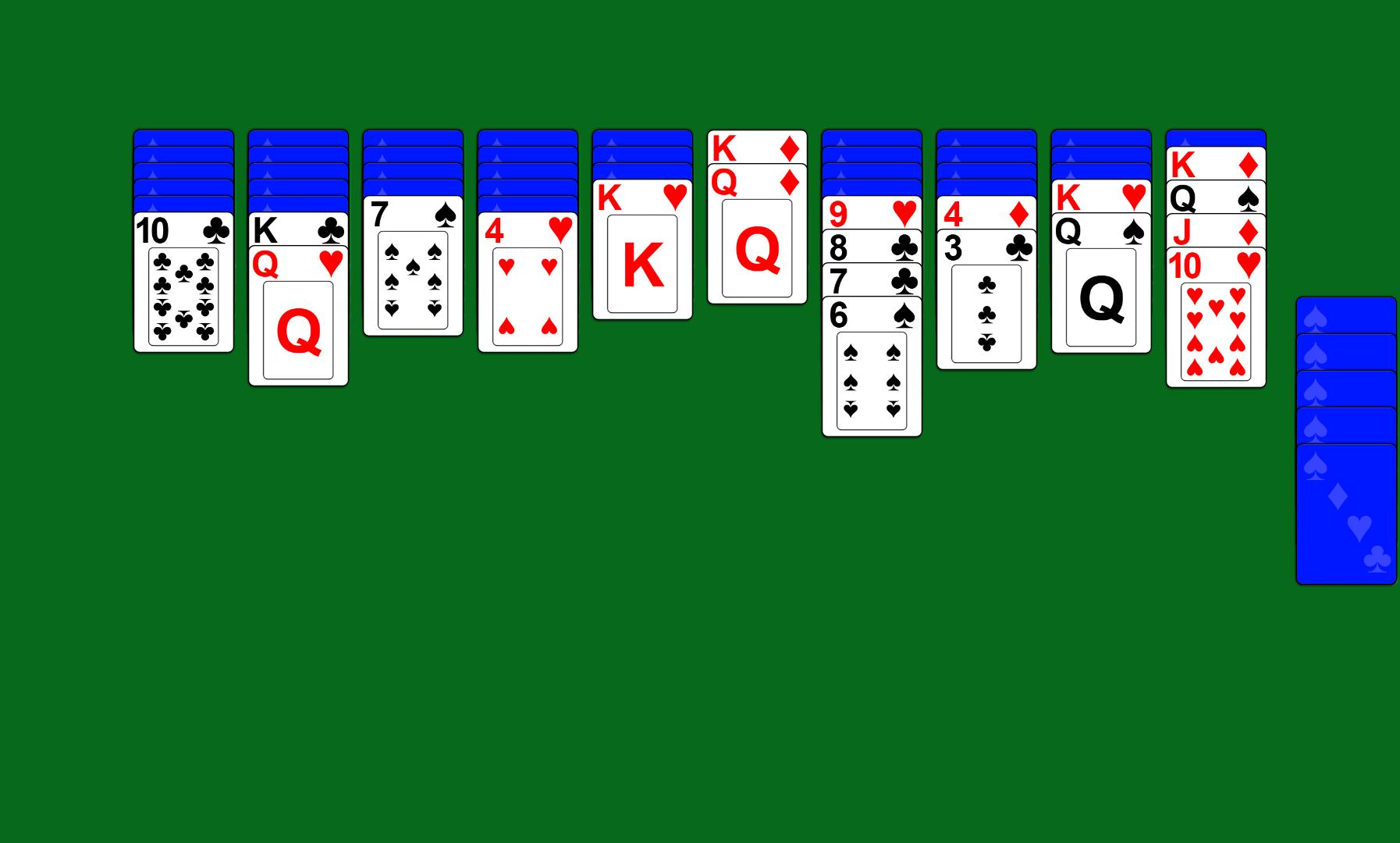 Мини игра паук. Игра Spider Solitaire. Пасьянс паук 2 масти. Пасьянс «паук» (1, 2, 4 масти).