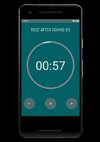 Boxing Timer (ad free) captura de pantalla 3