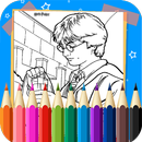 Harry Magic Coloring Book-APK