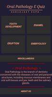 Oral Pathology E Quiz Plakat