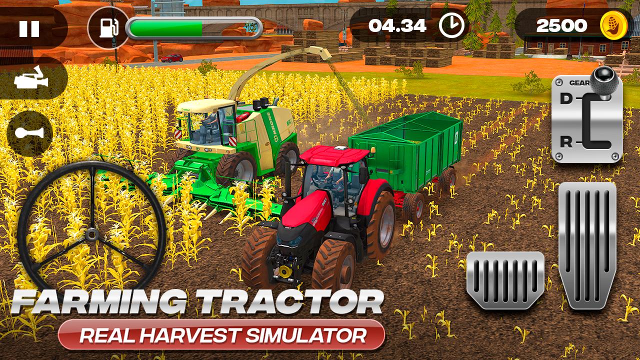 Farming Tractor Real Harvest Simulator For Android Apk Download - harvesting simulator roblox