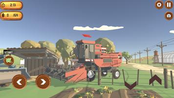 Realistic Harvester Simulator screenshot 1