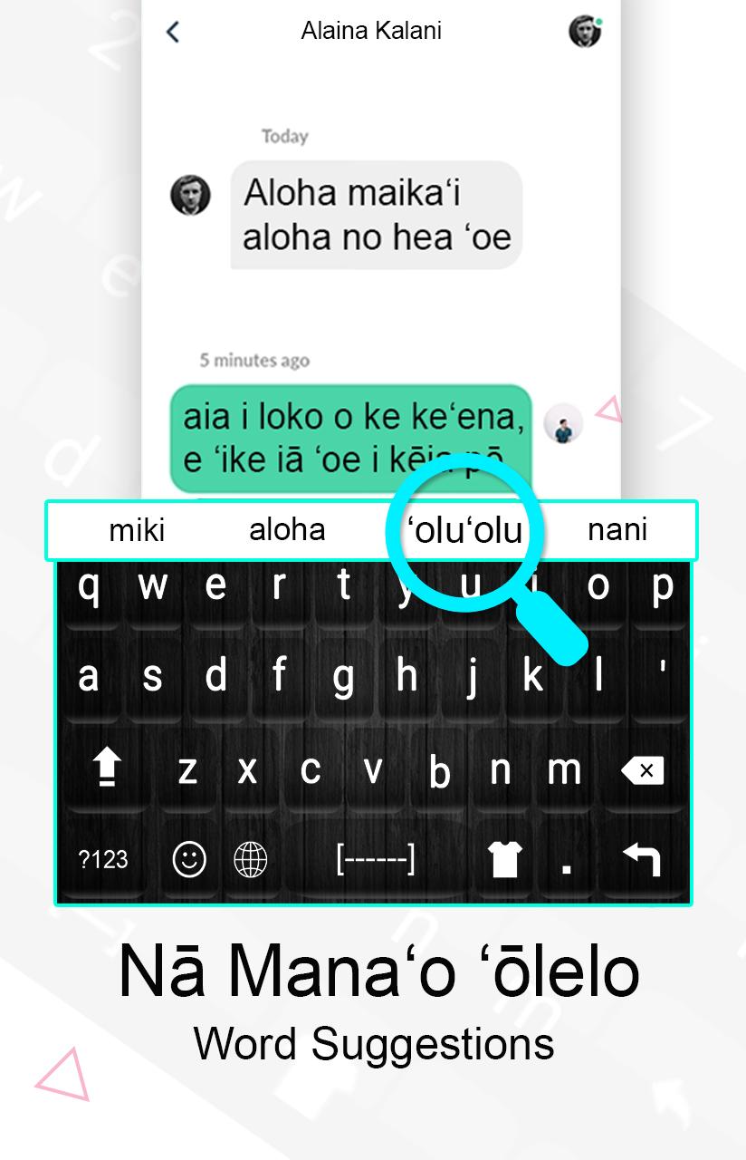 Teclado Hawaiano Escritura En Idioma Hawaiano For Android Apk Download