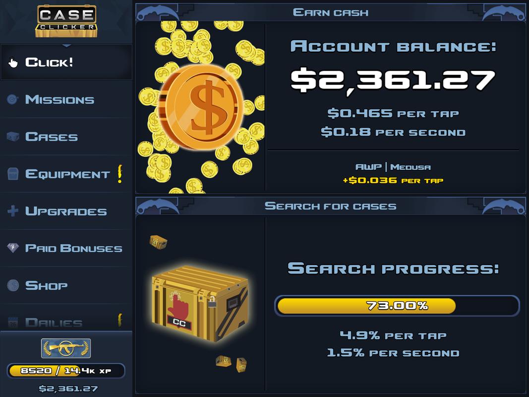 скачать jackpot clicker взломанный