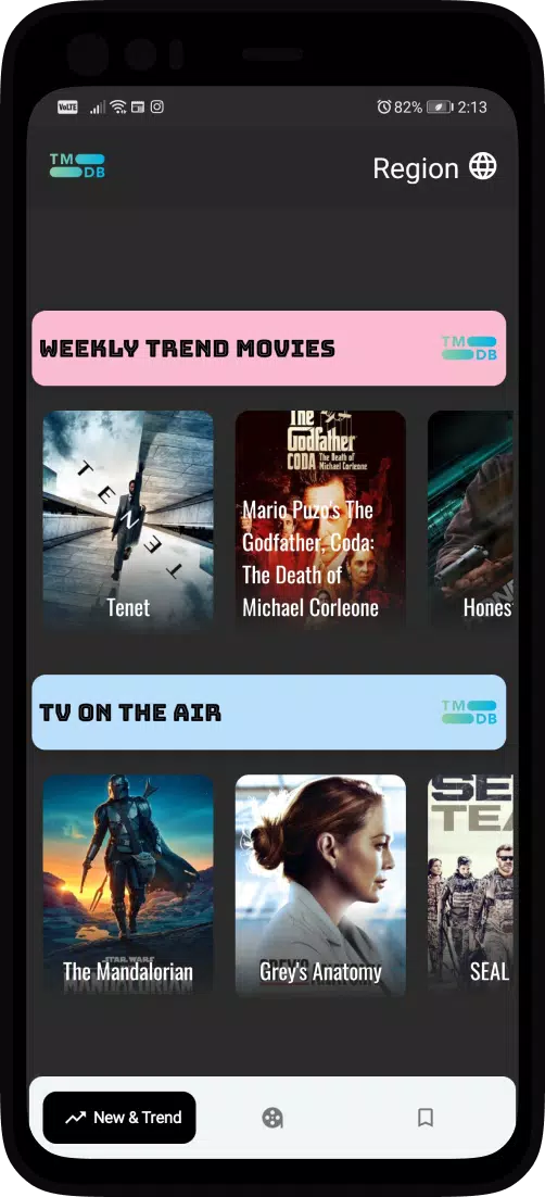 Descarga de APK de Generador de películas al azar y sugerencia para Android