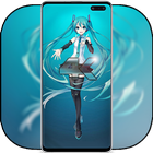 Abenteuer Tapete animiert Hatsune Miku Zeichen