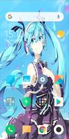 برنامه‌نما Video Wallpaper live Hatsune miku عکس از صفحه