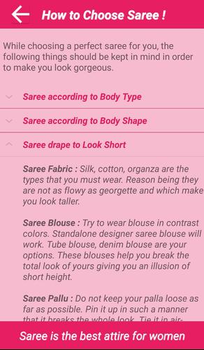 Saree Wearing Styles Apk 1 5 Download For Android Download Saree