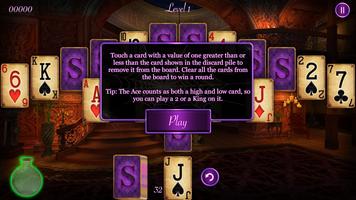 Haunted Mansion Solitaire स्क्रीनशॉट 2