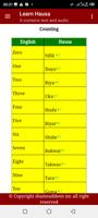 Learn Hausa スクリーンショット 2