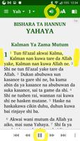 Hausa Bible English Arabic Affiche