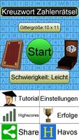Kreuzwort Zahlenrätsel + Screenshot 2