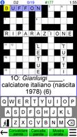 Poster Cruciverba Italiano