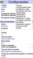 Palavras Cruzadas Compactas imagem de tela 3