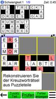 Puzzle Kreuzwort + Screenshot 1