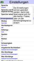 Kreuzgitter Wort-Rätsel Screenshot 3