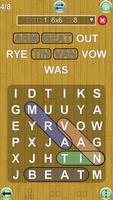 단어 검색을 Word Search 포스터