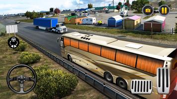 Heavy Bus simulator Coach Game โปสเตอร์