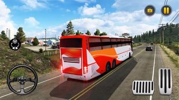 Heavy Bus simulator Coach Game ภาพหน้าจอ 1