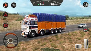 Indian Truck Simulator Games Affiche