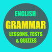 English Grammar Lessons, Tests and Quizzes آئیکن