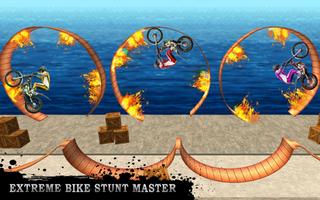 Real Bike Stunt Race - Extreme Bike Stunts 3D capture d'écran 1