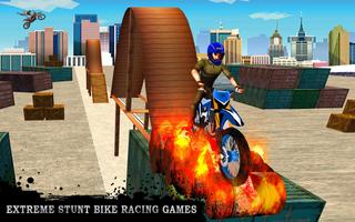 Real Bike Stunt Race - Extreme Bike Stunts 3D capture d'écran 2