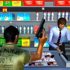 Supermarché Robbery Real Gangs icône