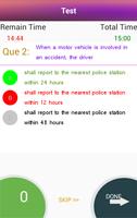 RTO Driving Licence Test imagem de tela 2