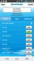 Hayward AquaConnect® captura de pantalla 1