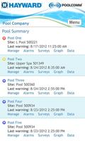 Hayward PoolComm imagem de tela 1