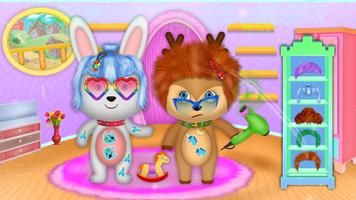 Pequeño salón de mascotas: tienda de maquillaje captura de pantalla 1