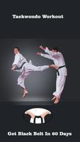 Poster Allenamento Taekwondo