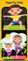 Yoga pour enfants - Grandir Affiche
