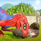 Wild Dinosaur Games: Dino Game أيقونة