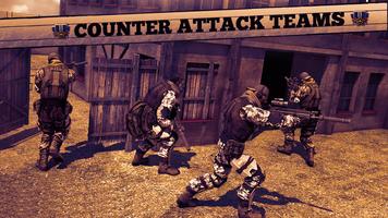 FPS Commando Gun Shooting Game Affiche