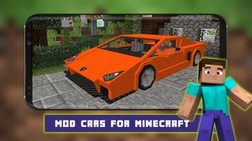 Cars Mod for Minecraft PE poster