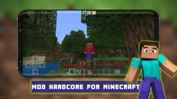 Hardcore Mod For Minecraft PE capture d'écran 1