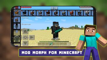 Morph Mod For Minecraft PE poster