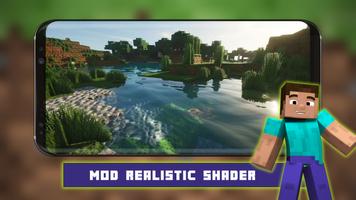 Realistic Shader Mod For MCPE poster