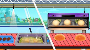 Fábrica de cocina de hamburguesas: juego de chef d captura de pantalla 3