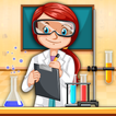 女子高校の科学実験室：科学者のゲーム