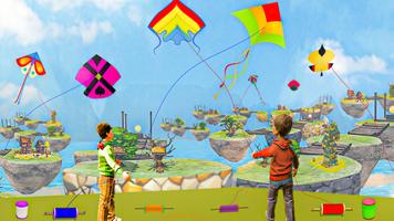 juego cometa: cometa basant 3D Poster