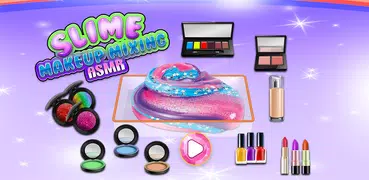 DIY Slime Makeup Mixing ASMR