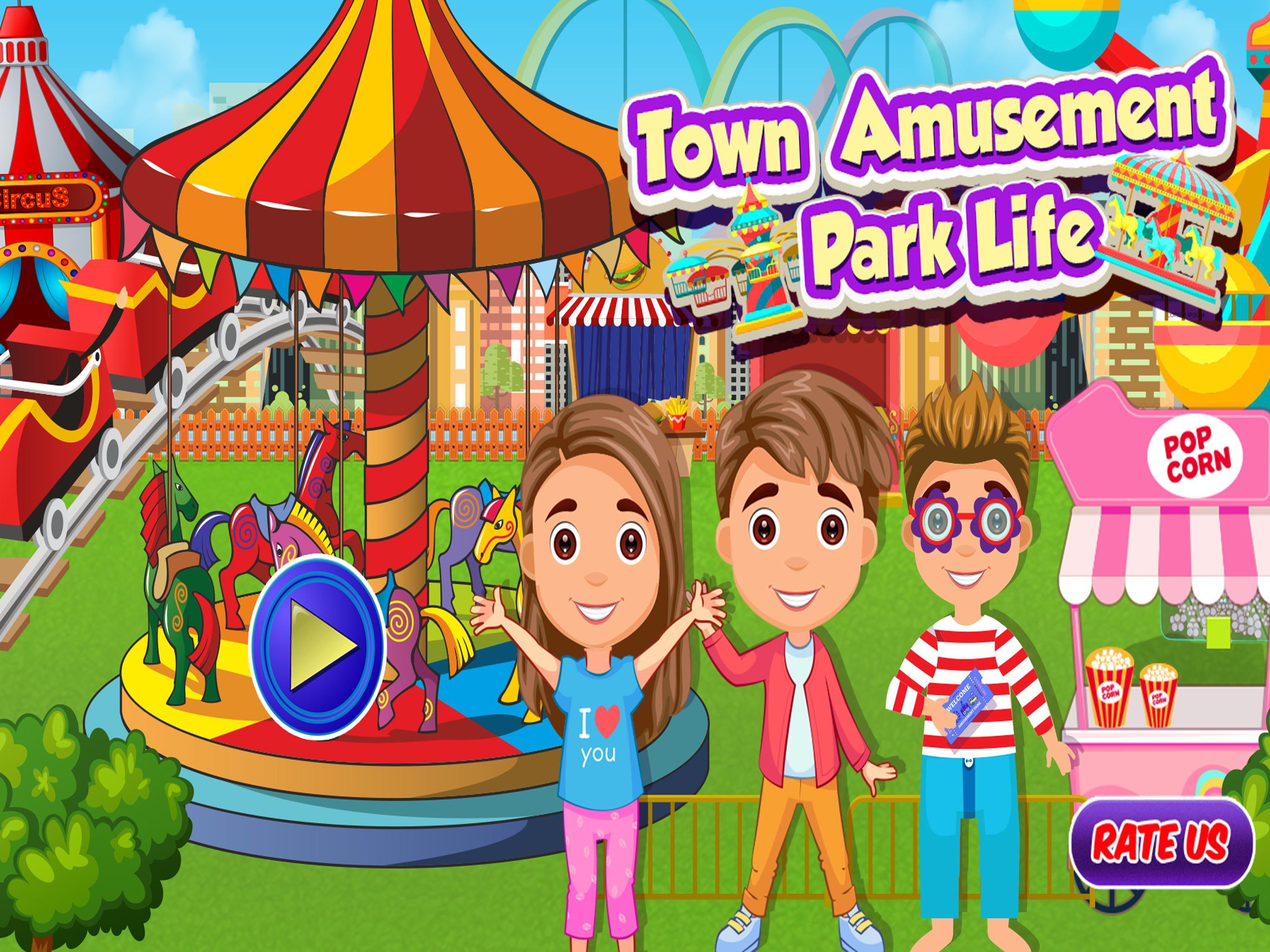 Town Amusement Park Life For Android Apk Download